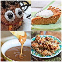 Archived! Spider Cake, Vanilla-Bourbon Sweet Potato Pie, Vegetarian Stuffing & More