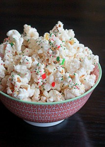 Christmas party popcorn | Kitchen Treaty