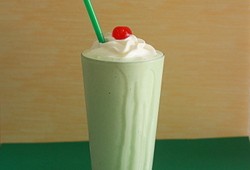 Boozy Shamrock Shakes