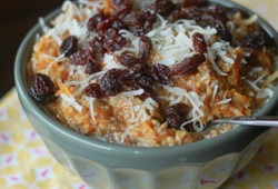 Steel-Cut Carrot Cake Oatmeal