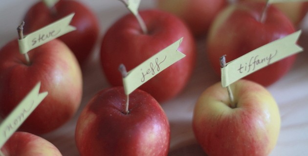 Cute Crabapple Place Cards
