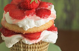 Strawberry Shortcake Cupcakes