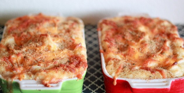 Cheesy Shepherd’s Pie with Ground Beef or Lentils and Crimini Mushrooms