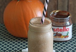 Pumpkin Nutella Smoothie