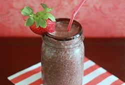 Chocolate Strawberry Smoothie