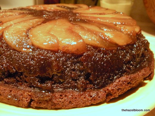 Gingerbread-Pear-Upside-Down-Cake