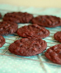 Espresso double chocolate chip cookies | Kitchen Treaty