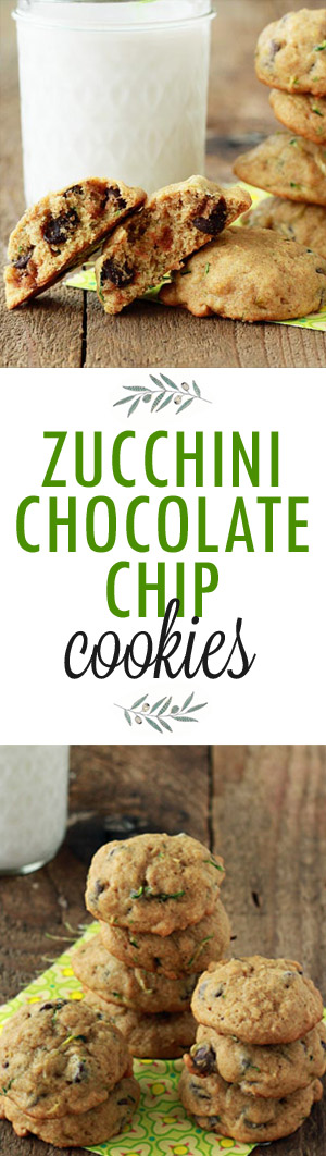 These super soft chocolate chip cookies feature a surprising - and surprisingly great - ingredient. Zucchini!
