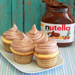 Fluffy Nutella Buttercream Frosting image
