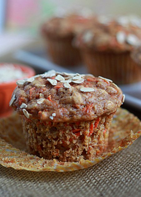 Hearty spiced carrot muffins | Kitchen Treaty