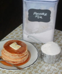 Homemade whole-wheat pancake mix | Kitchen Treaty