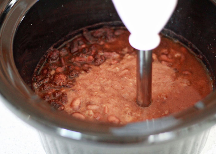 Easy Crock Pot Refried Beans (without Lard!) | Kitchen Treaty