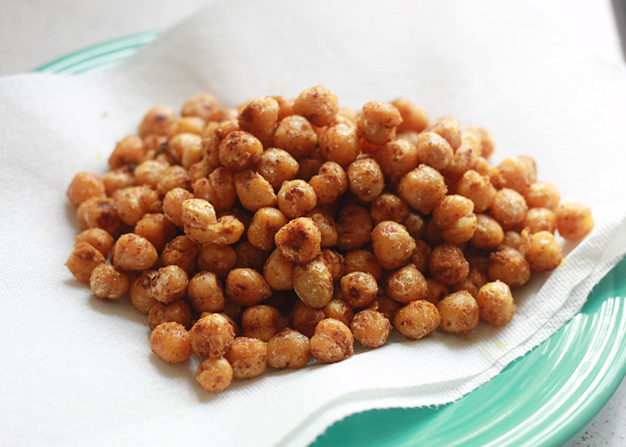 Pan-Fried Curried Chickpeas (Garbanzo Beans) | Kitchen Treaty