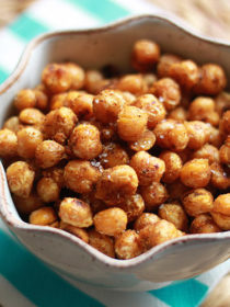 Pan-Fried Curried Chickpeas (Garbanzo Beans) | Kitchen Treaty