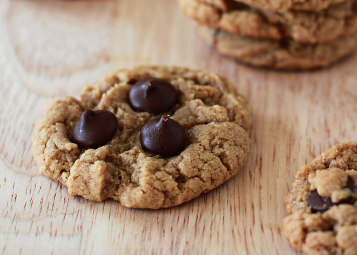 Flourless Peanut Butter Chocolate Chip Cookie Recipe