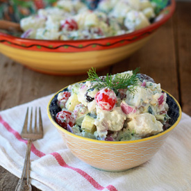 Creamy Greek Potato Salad