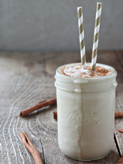 Spicy Vanilla Chai Milkshake. Don't skimp on the secret ingredient!