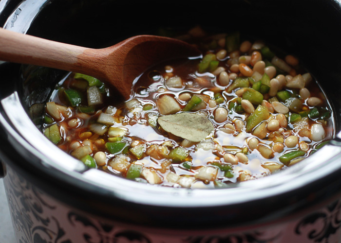 Crock Pot "You'll Never Miss the Bacon" Vegetarian Boston Baked Beans