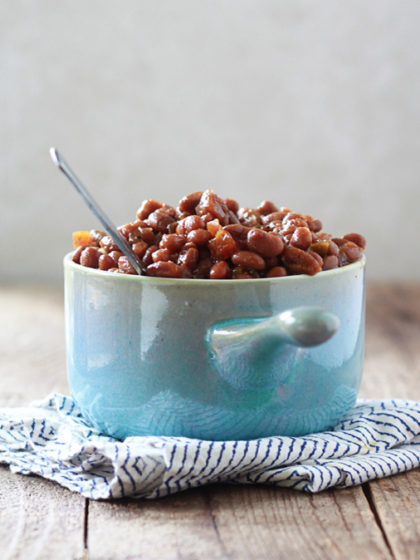 Crock Pot "You'll Never Miss the Bacon" Vegetarian Boston Baked Beans