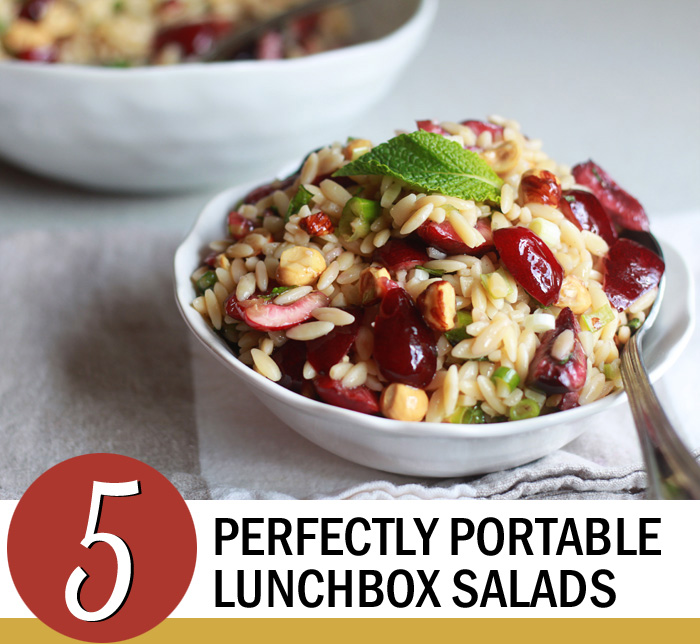 5 Perfectly Portable Lunchbox Salads