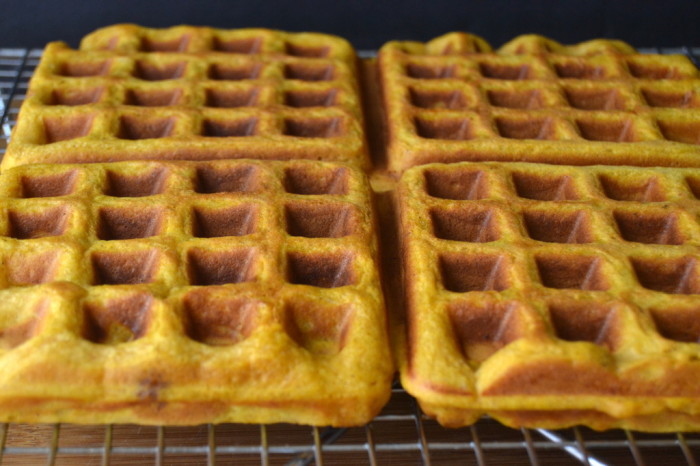 5 Make-Ahead Pumpkin Breakfast Recipes | How to Make and Freeze Pumpkin Toaster Waffles from The View From Great Island