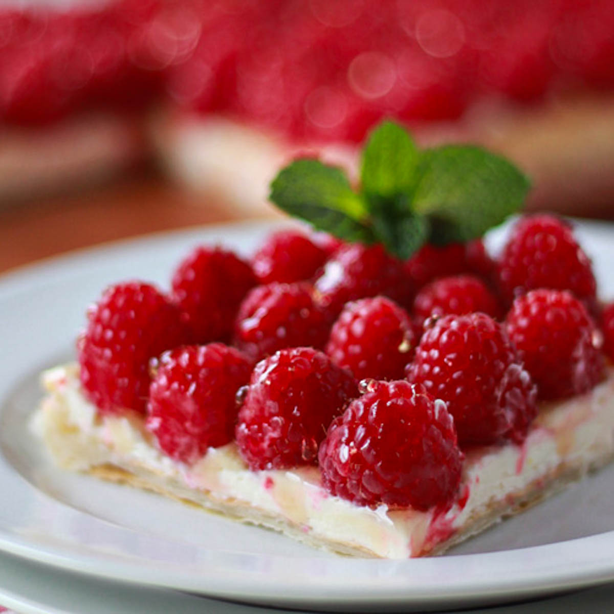 Easy Raspberry Tart