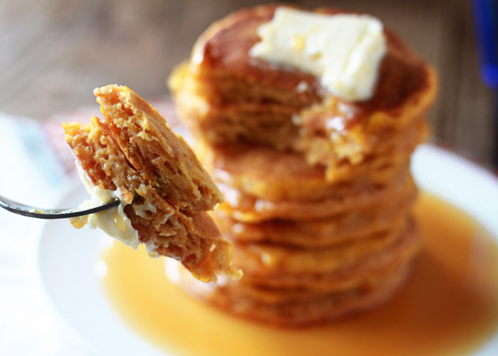 Kitchen Treaty's Top 5 of 2014 - #3: Fluffy Pumpkin Pancakes