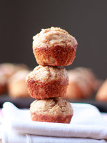 Peanut Butter Quinoa Mini Muffins recipe