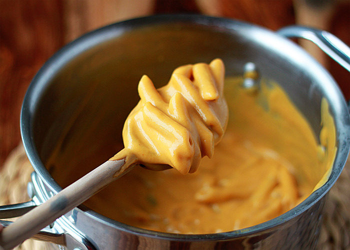 Super Creamy Vegan Stovetop Mac and "Cheese" recipe - #4 of Kitchen Treaty's Top 10 Recipes of 2015