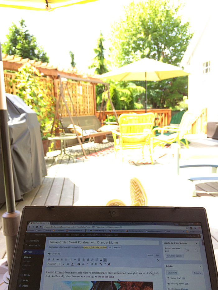 the outdoor office