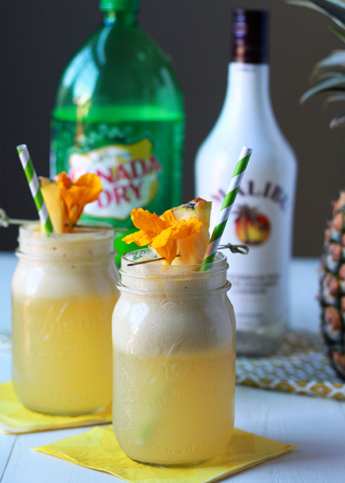 Create a paradise anytime, anywhere with this easy 5-ingredient Pop-Up Paradise Rum Punch.