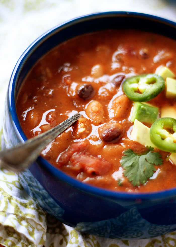 Jalapeno Black Bean and White Bean Soup This supersimple recipe is