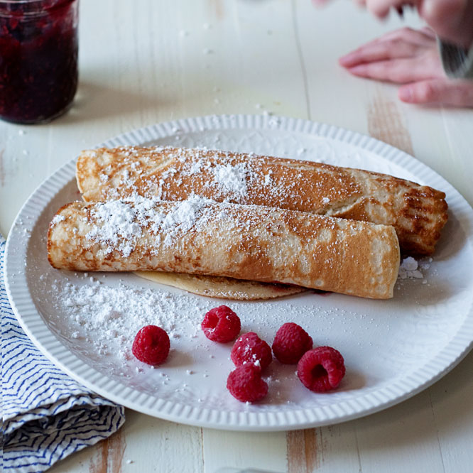 Swedish Pancakes recipe Just 5 simple ingredients and you’re on your