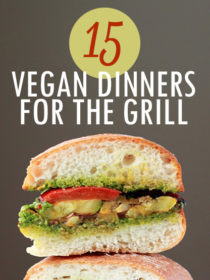 15 vegan dinners made on the grill! Love these vegan barbecue recipes.