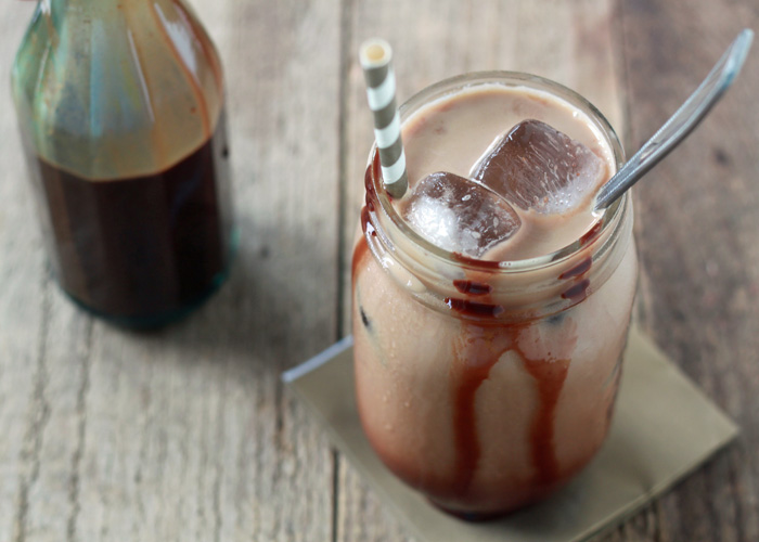10 ways to upgrade your iced coffee! Shake it, freeze it, flavor it ... so many ways to up your iced coffee game. Like this Chocolate Iced Coffee!
