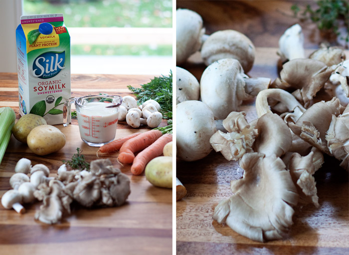 Rich & Creamy Mushroom "Clam" Chowder recipe