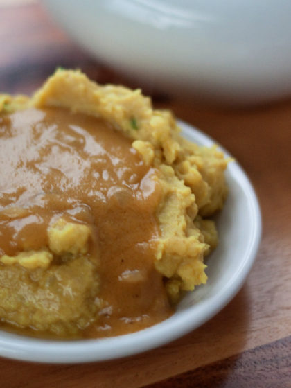 Indian-Spiced Vegan Brown Gravy recipe