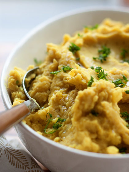 Turmeric Mashed Potatoes recipe