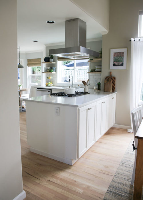 Our (Semi) Budget-Friendly White Kitchen Remodel