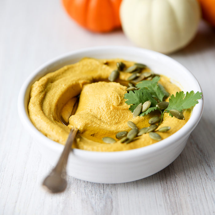 Curried Pumpkin Hummus