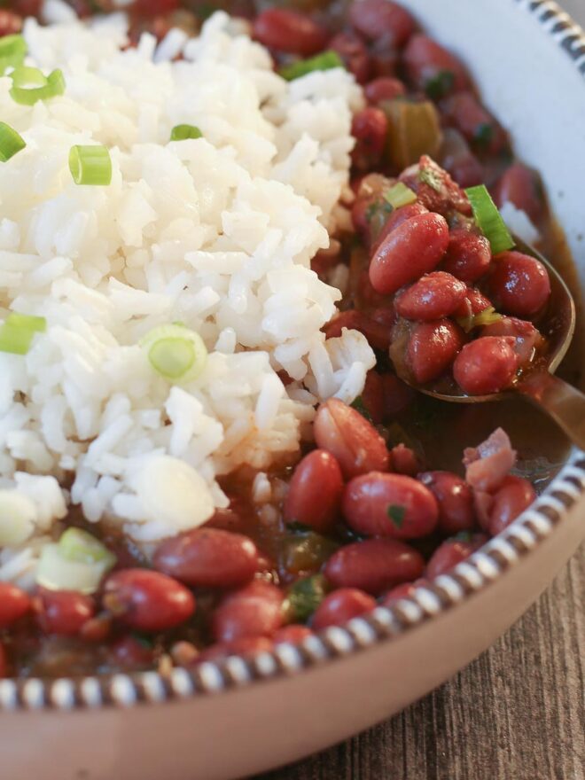 Vegetarian Red Beans & Rice Desertridgems