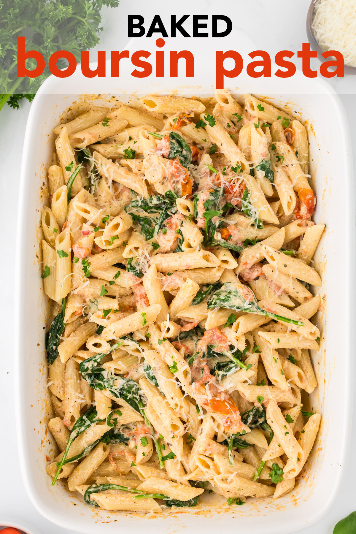 Baked Boursin Pasta Recipe