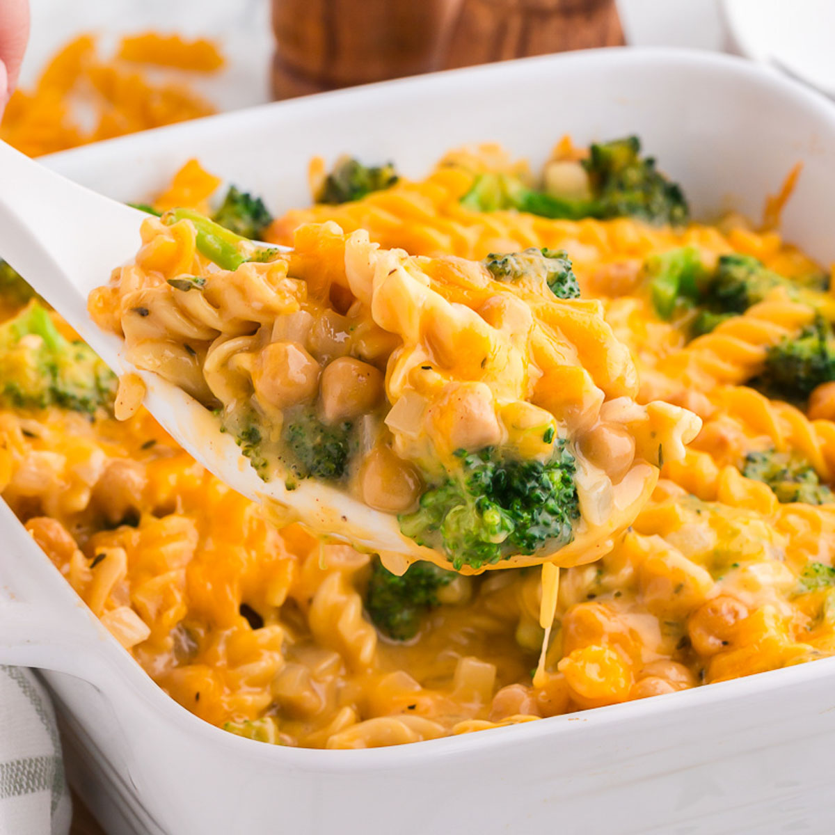 ベネチアンガラスイエローボウル Broccoli Cheddar Chickpea Noodle Casserole Recipe