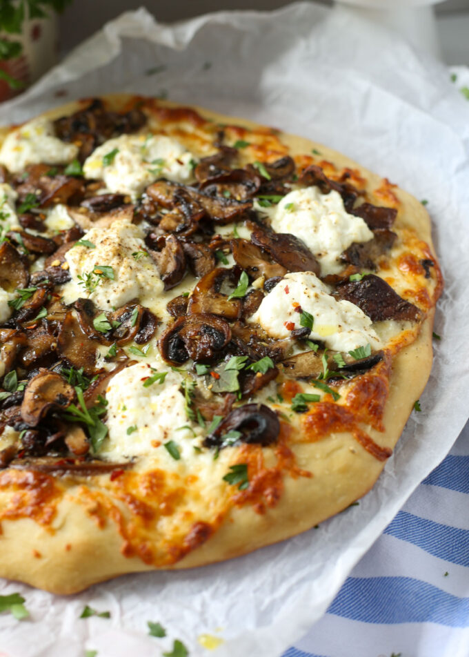 Mushroom Pizza