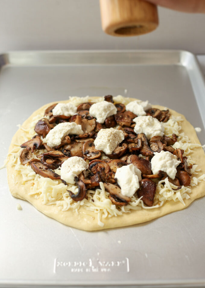 Mushroom Pizza
