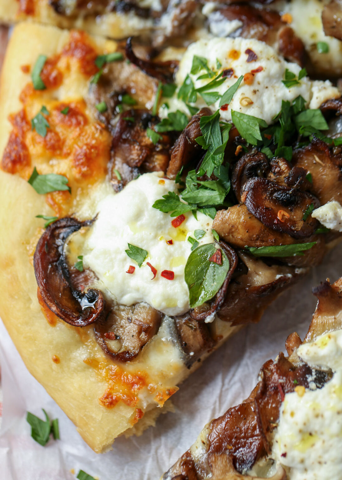 Mushroom Pizza