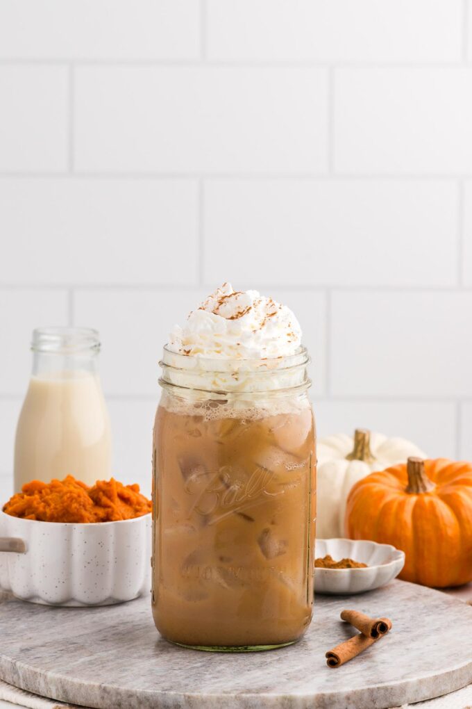 Coffee In September Iced Pumpkin Spice Latte Recipe