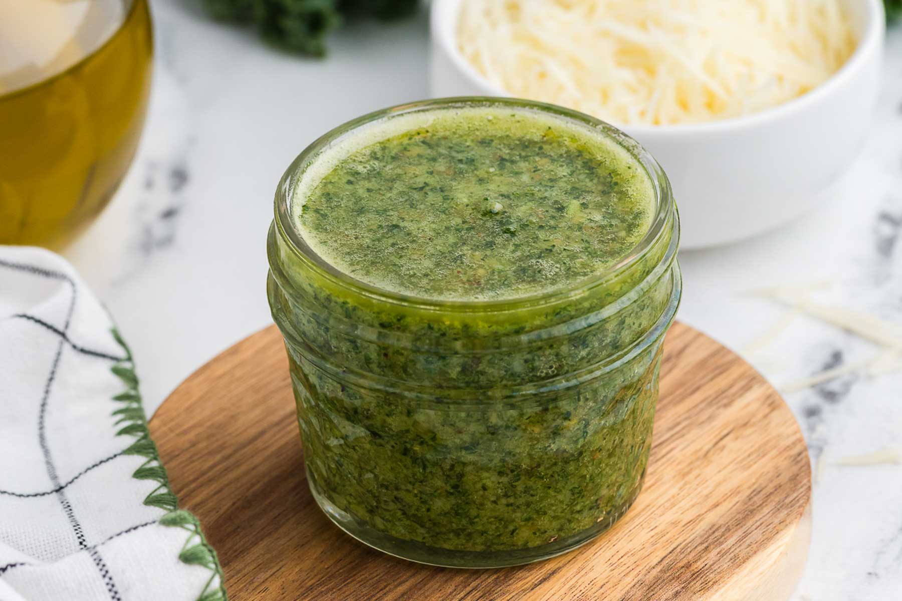 Kale and Walnut Pesto