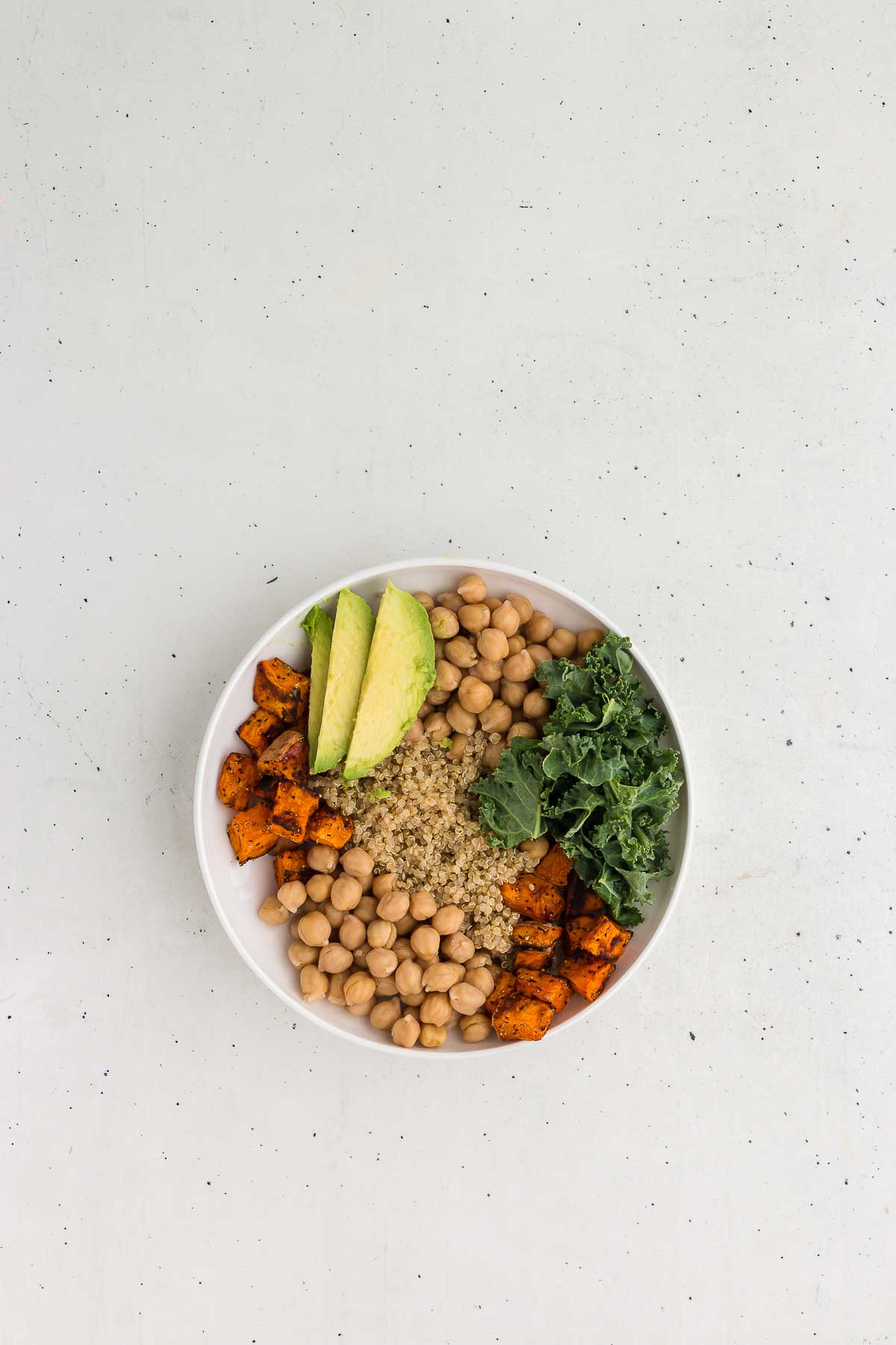 How to Make a Buddha Bowl - add toppings