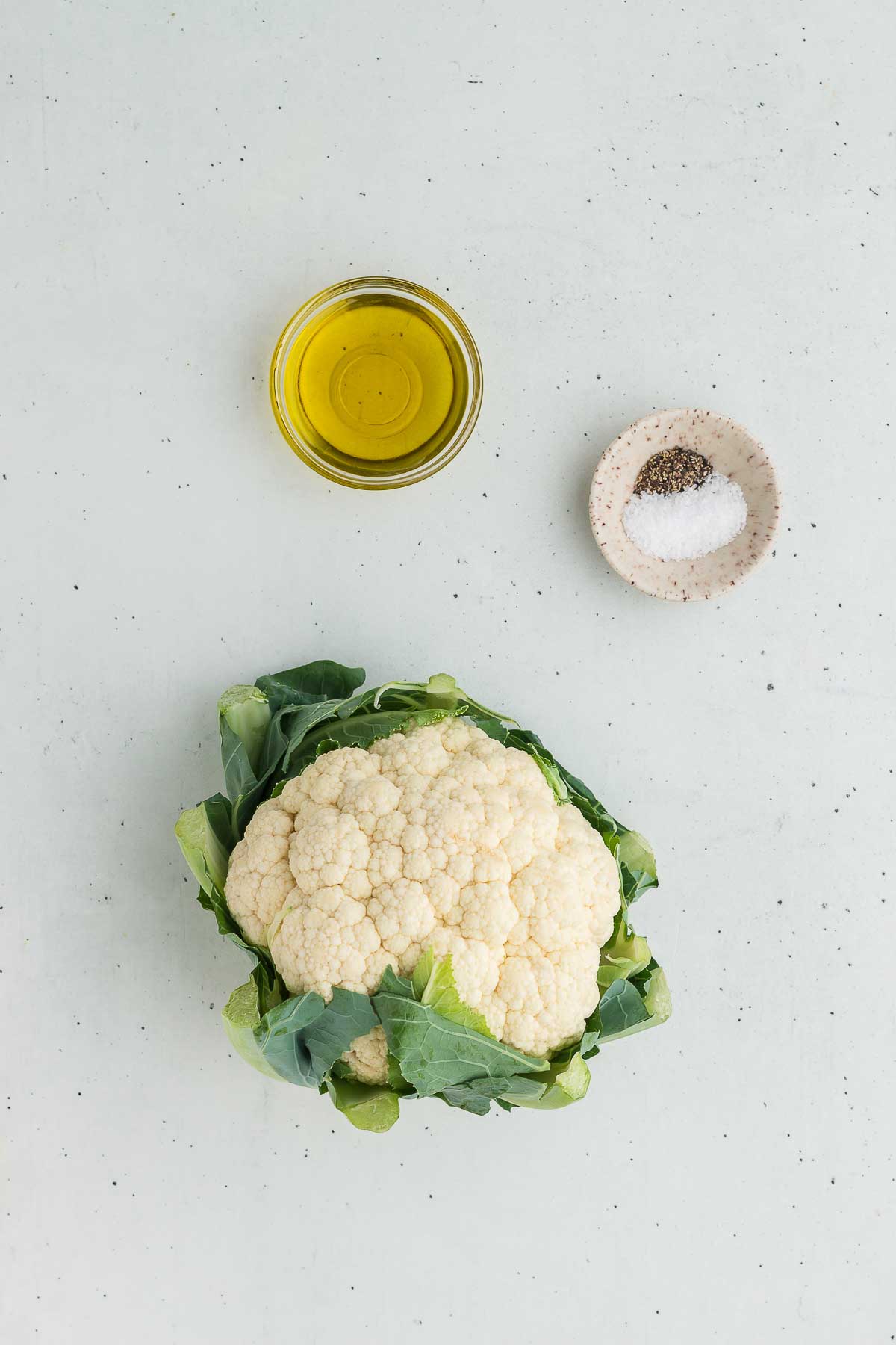 Ingredients for Roasted Cauliflower